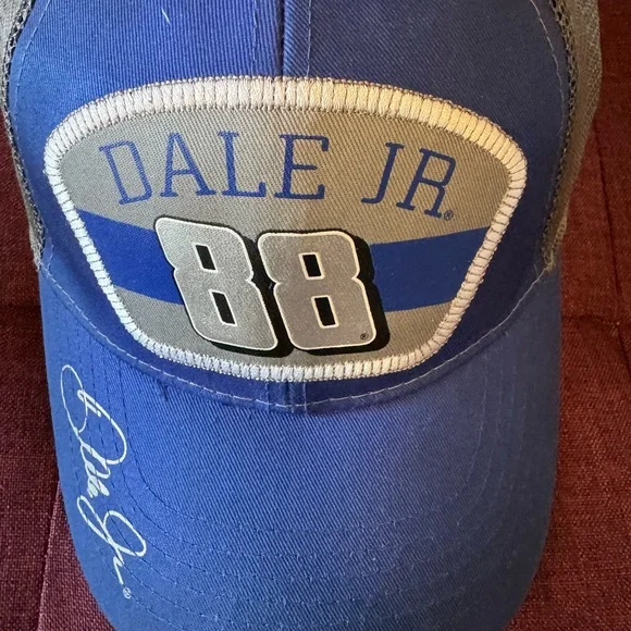 Dale JR trucker SnapBack adjustable signature tag hat. - Picture 8 of 11
